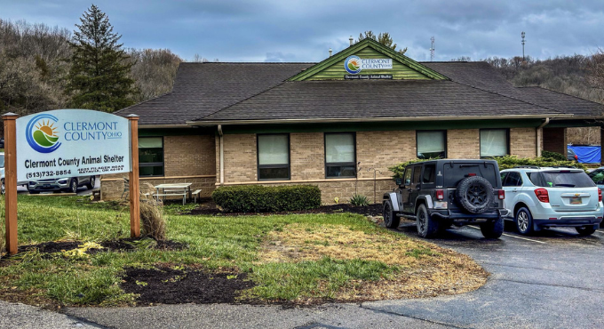Outside of the Animal Shelter
