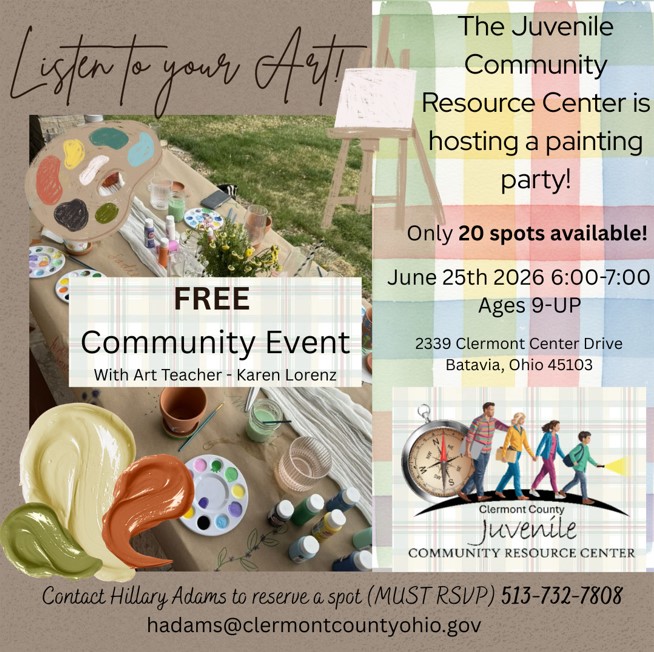 Free community event painting party
