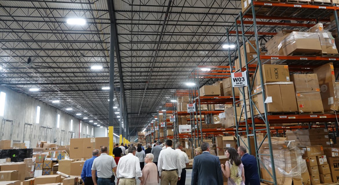 Leaders Celebrate Opening Of Distribution Facility